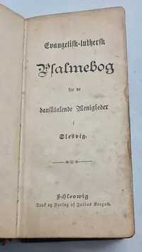 Evangelisk-luthersk Psalmebog for de dansktalende Menigheder i Slesvig"
