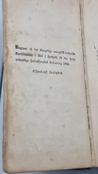 Evangelisk-luthersk Psalmebog for de dansktalende Menigheder i Slesvig"