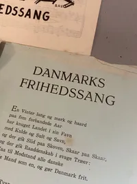 Samling originale danske befrielses sange fra maj dagene