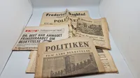 Samling WW2 aviser mm.