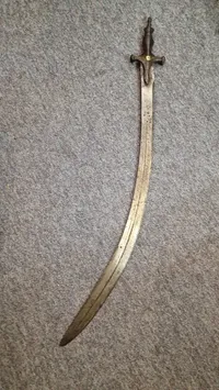 Indisk Tulwar ca år 1800