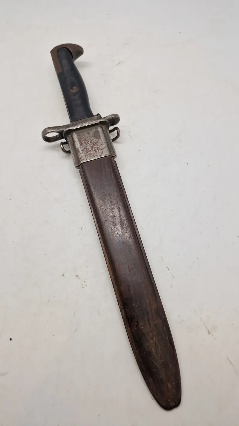 US Garand bajonet med skede. Original