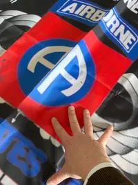Paratrooper flag - Postwar