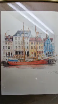 Samling Mads stage billeder med københavner motiver SKAL HENTES I VORDINGBORG