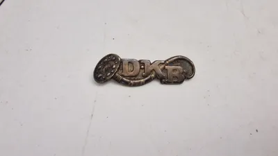 Danske Kvinders Beredskabs nål, sølv. ww2. Original