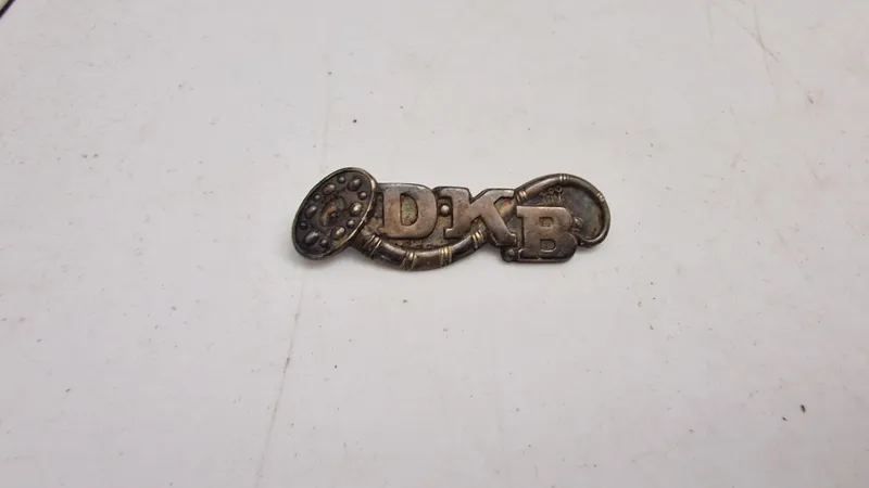 Danske Kvinders Beredskabs nål, sølv. ww2. Original