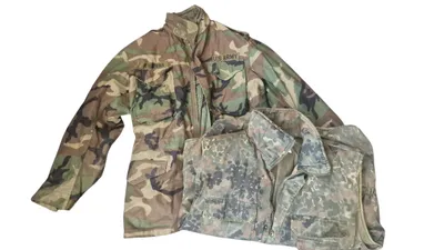 US Army jakke og tysk koldkrigs vest