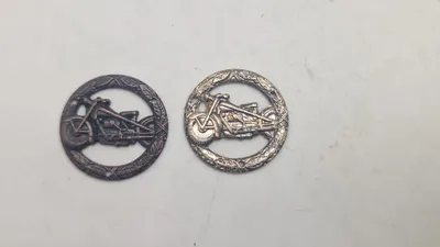 Motorordonans duelighedsmærker. Original
