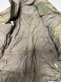original russisk uniform fra fronten i Ukraine, han overlevede ikke