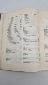 Samling lære bøger fra forsvaret