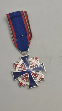 Feuerwehr-Ehrenkreuz-Silber. Originalt