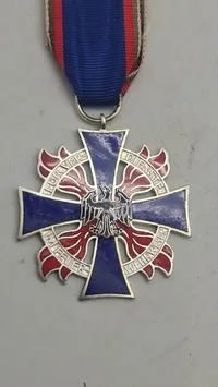 Feuerwehr-Ehrenkreuz-Silber. Originalt