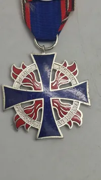 Feuerwehr-Ehrenkreuz-Silber. Originalt