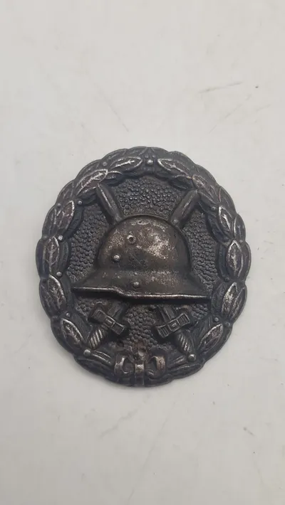 Tysk Verwundetenabzeichen 3.kl, ww1. Original