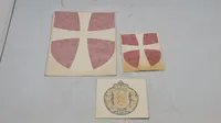 Samling køretøjs mærker fra forsvaret