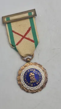 Spansk medalje kendt som Medalla de Sufrimientos por la Patria (Medalje for lidelser for fædrelandet), der blev indstiftet i 1814 for at belønne soldater for skader modtaget i kamp. Original