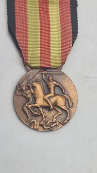 Italiensk mindemedalje for den spanske borgerkrig (Medaglia commemorativa della campagna di Spagna). Original