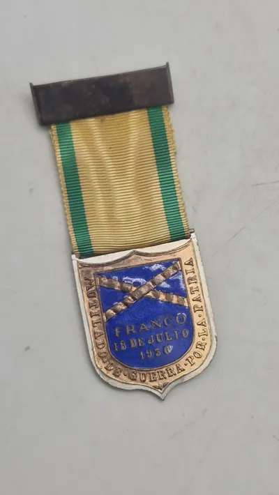 Spansk “Medalla del Mutilado" (Medalje for den lemlæstede) fra Franco-æraen. Original