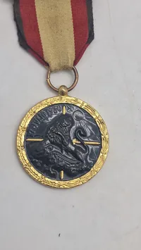 Spansk kampagne-medalje (Medalla de la Campaña), en militær dekoration fra den spanske borgerkrig mellem 1936 og 1939. Original