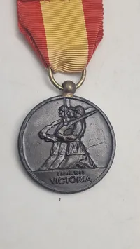 Spansk kampagne-medalje (Medalla de la Campaña) fra den spanske borgerkrig (1936-1939).  original