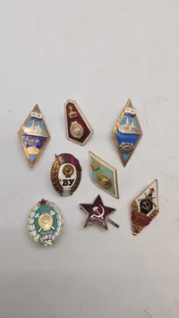 Samling russiske pins