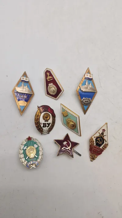 Samling russiske pins