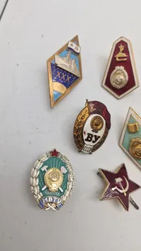 Samling russiske pins