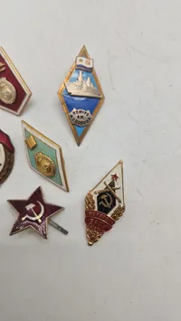 Samling russiske pins