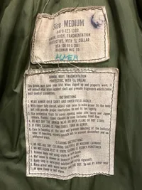 Sjælden original US Vietnamkrigs fragmentationsvest vest