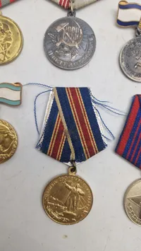 Samling russiske medaljer