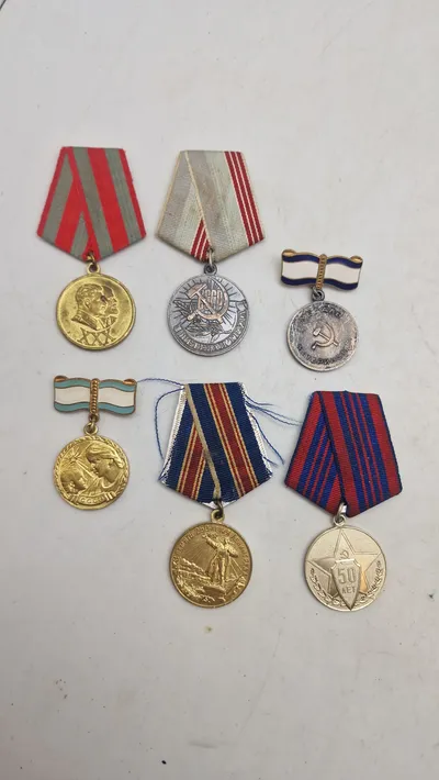 Samling russiske medaljer