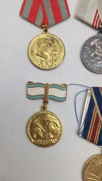 Samling russiske medaljer