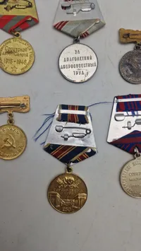 Samling russiske medaljer