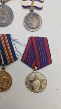 Samling russiske medaljer