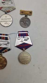 Samling russiske medaljer