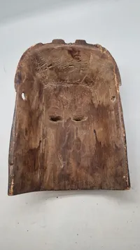afrikansk maske, specifikt en Punu-maske fra Gabon