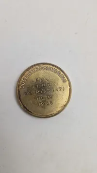 Samling mønter og tokens