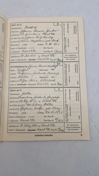 Tysk Ahnenpaß, ww2. Original
