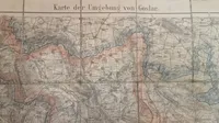 Kartenvertriebsstelle Magdeburg der Königlich Pr. Landesaufnahme, ww2. Original