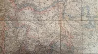 Kartenvertriebsstelle Magdeburg der Königlich Pr. Landesaufnahme, ww2. Original