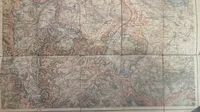 Kartenvertriebsstelle Magdeburg der Königlich Pr. Landesaufnahme, ww2. Original