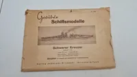 Sjældne Kriegsmarine undervisnings plancher. Originale