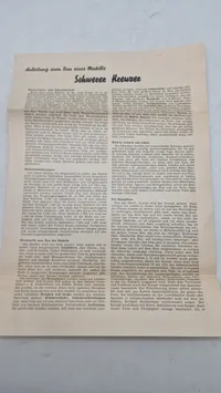 Sjældne Kriegsmarine undervisnings plancher. Originale