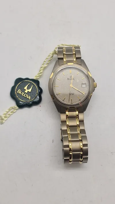 Bulowa ur, ubrugt med handtag Titanium