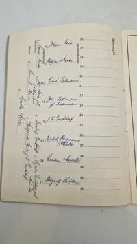 Tysk Ahnenpaß fra ww2. Original