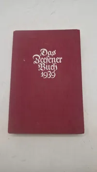 Das Zeesener Buch 1939, ww2. Original