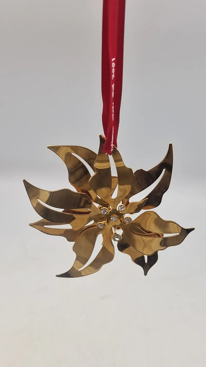 Georg Jensen juleuro fra 2001 med titlen "Julestjerne"