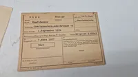DAF medlemsbog. Original