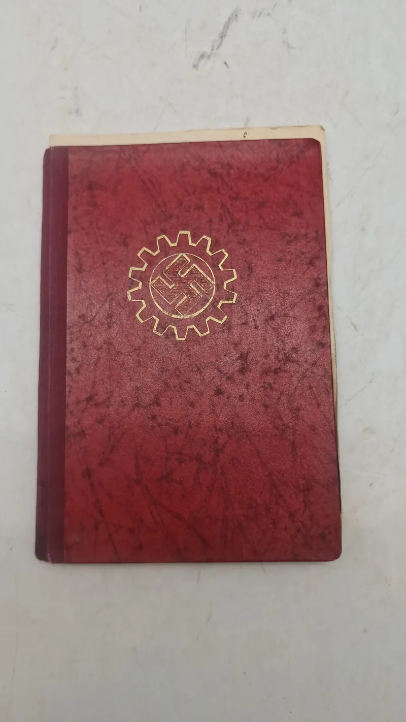 DAF medlemsbog. Original