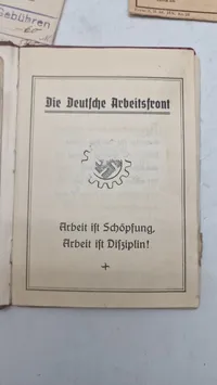 DAF medlemsbog. Original